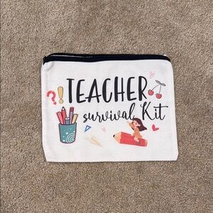 Teacher Survival Kit Pouch